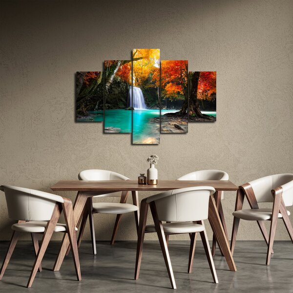 Slika - Emerald Lagoon (150x105 cm)