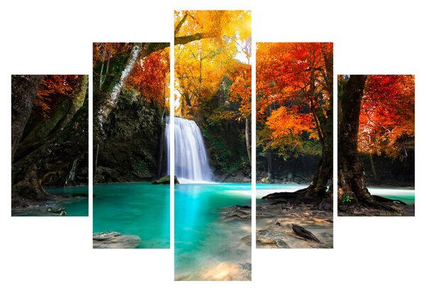 Slika - Emerald Lagoon (150x105 cm)