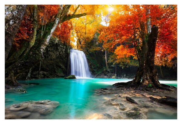 Slika - Emerald Lagoon (90x60 cm)