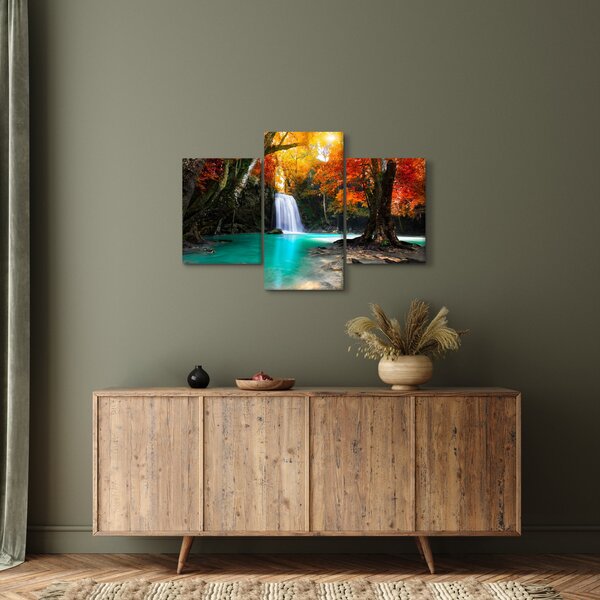 Slika - Emerald Lagoon (90x60 cm)