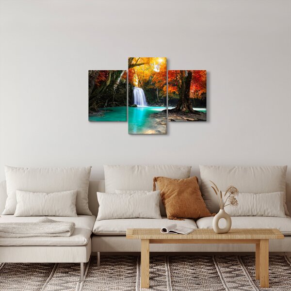 Slika - Emerald Lagoon (90x60 cm)