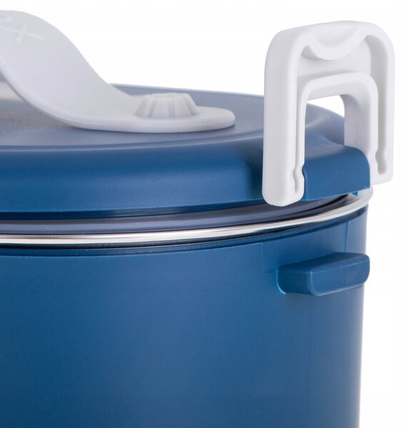 48W Inox Električno grijanje kutija za ručak spremnik 800 ml plava