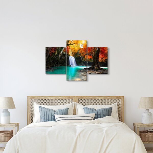 Slika - Emerald Lagoon (90x60 cm)