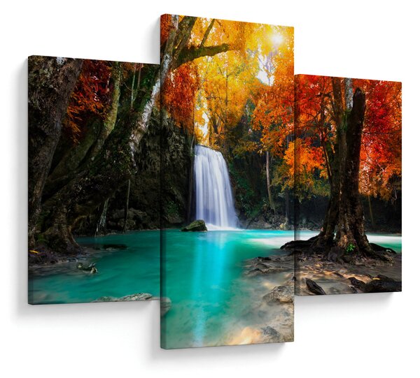 Slika - Emerald Lagoon (90x60 cm)
