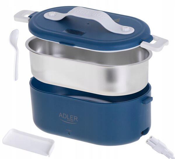 48W Inox Električno grijanje kutija za ručak spremnik 800 ml plava
