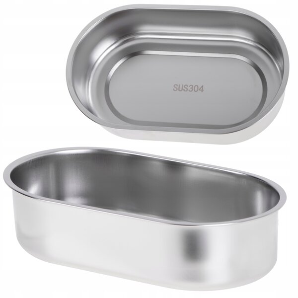 48W Inox Električno grijanje kutija za ručak spremnik 800 ml plava