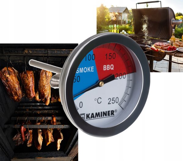 Univerzalni roštilj od nehrđajućeg čelika i pušači do 250 ° C