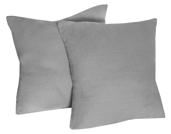 Brazilska viseća stolica mreža 125x97cm do 120 kg siva + 2 jastuka