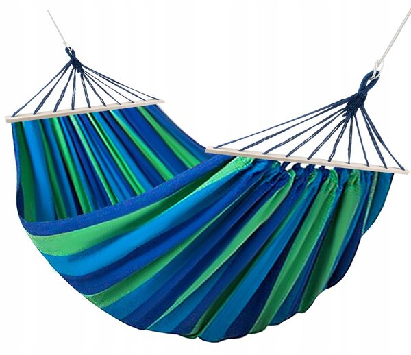 Garden Hammock za dvije osobe 180x160cm do 150 kg duge plave