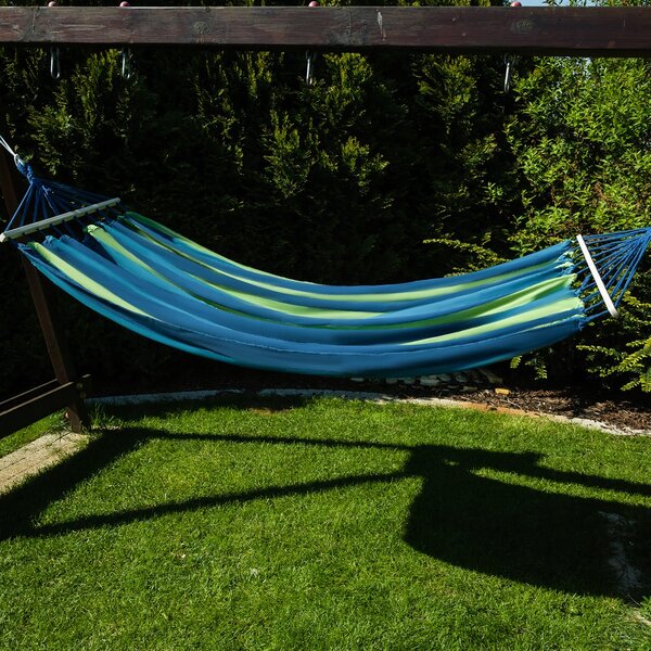Garden Hammock za dvije osobe 180x160cm do 150 kg duge plave
