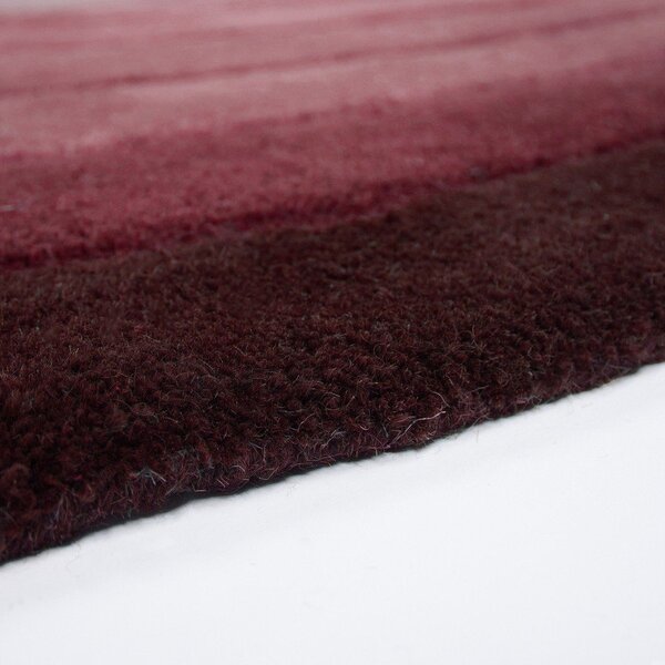 Ljubičasti ručno rađen vunen tepih 160x230 cm Puddle Ombre – Flair Rugs