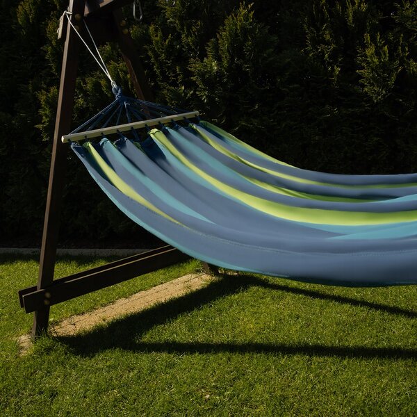 Garden Hammock za dvije osobe 180x160cm do 150 kg duge plave