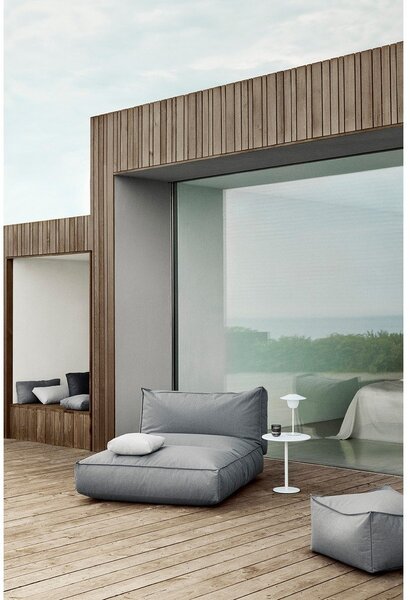 Siva vrtna stolica Blomus Stone, 120 x 190 cm
