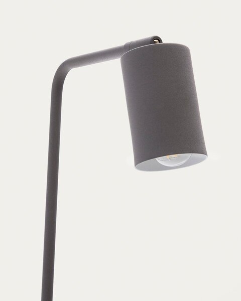 Crna stojeća svjetiljka (visina 147 cm) Manie – Kave Home
