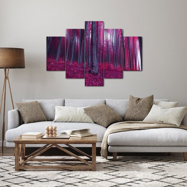 Slika roza gozda (150x105 cm)
