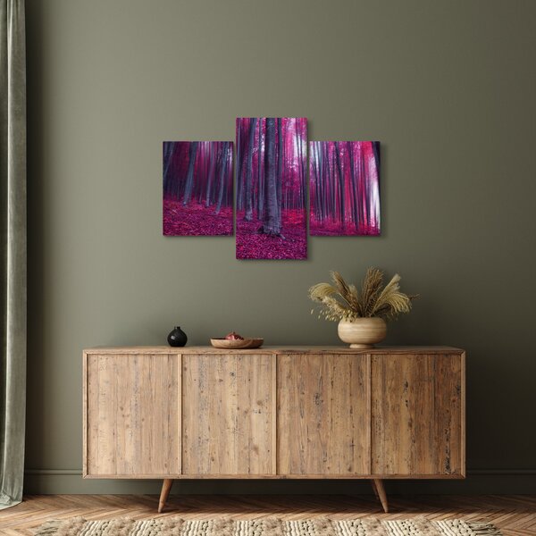 Slika roza gozda (90x60 cm)