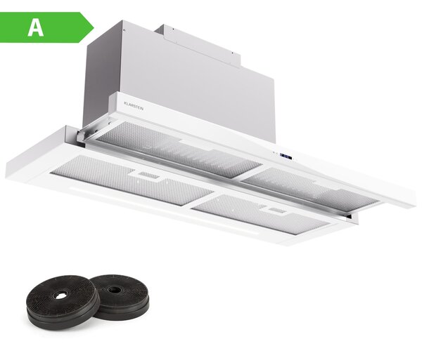 Klarstein Mariana Neo 90 plosnata napa 90 cm 640 m³/h ispušni zrak LED
