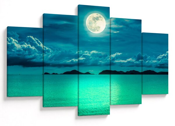 Slika - Polna luna nad površjem (150x105 cm)