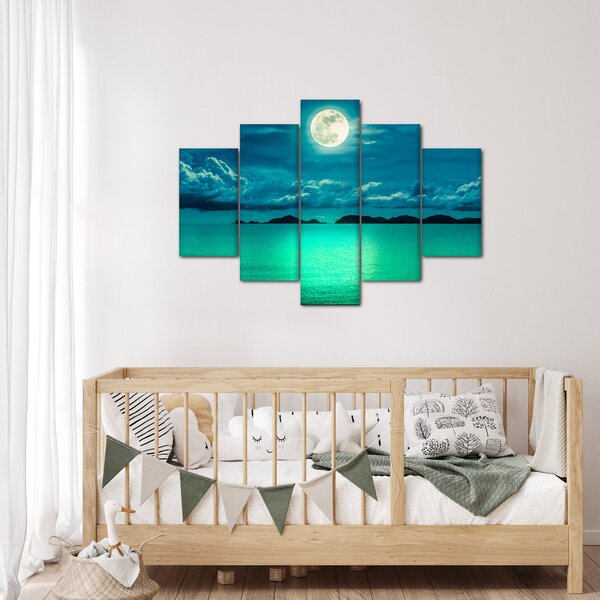 Slika - Polna luna nad površjem (150x105 cm)