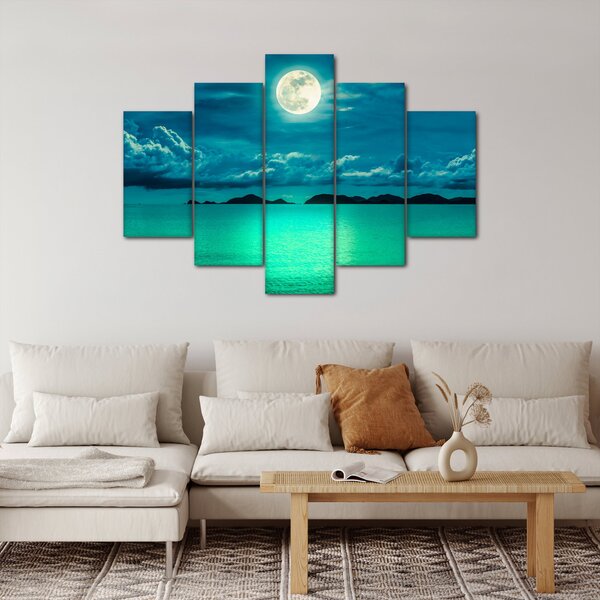 Slika - Polna luna nad površjem (150x105 cm)