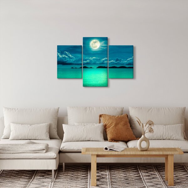Slika - Polna luna nad površjem (90x60 cm)