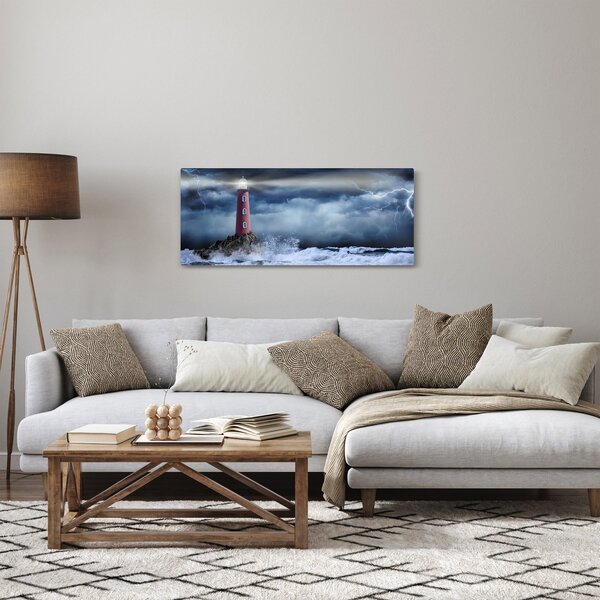 Slika - Svetilnik na pečini (120x50 cm)