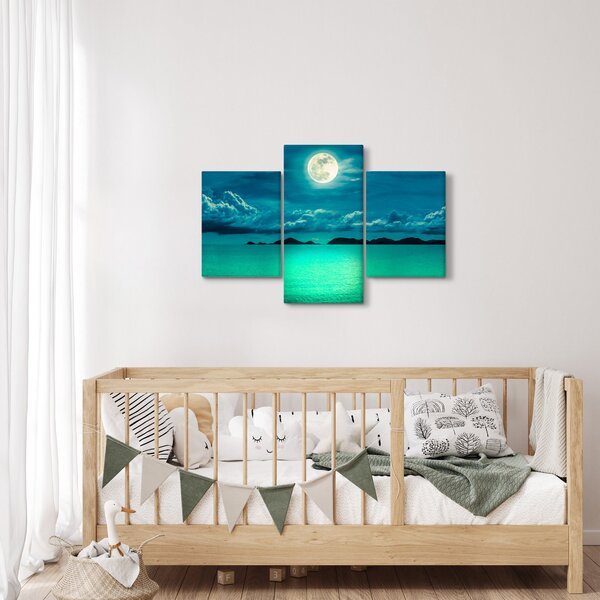 Slika - Polna luna nad površjem (90x60 cm)