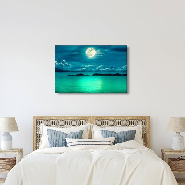 Slika - Polna luna nad površjem (90x60 cm)
