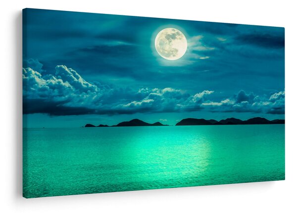 Slika - Polna luna nad površjem (90x60 cm)