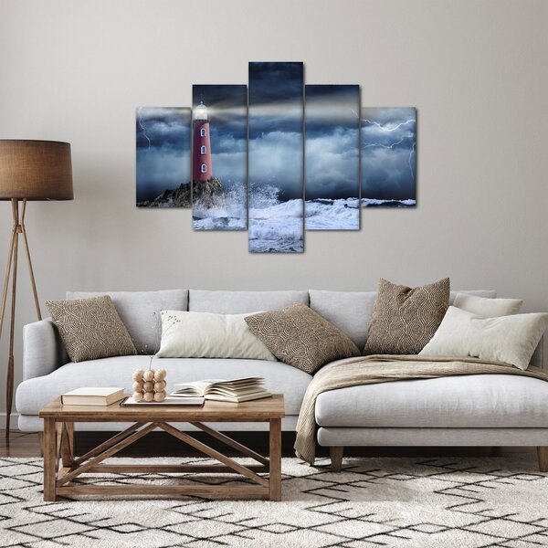 Slika - Svetilnik na pečini (150x105 cm)