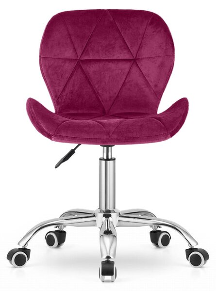 Bordo uredska stolica AVOLA VELVET