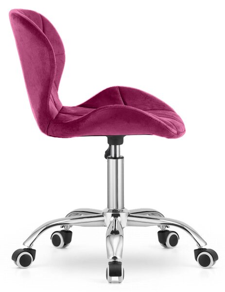 Bordo uredska stolica AVOLA VELVET