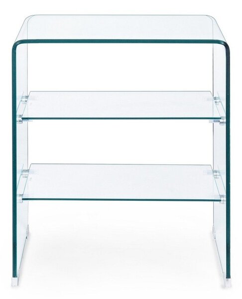 Stakleni pomoćni stol 40x50 cm Iride – Bizzotto