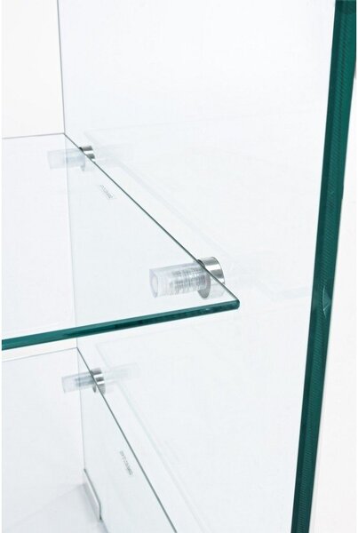 Stakleni pomoćni stol 40x50 cm Iride – Bizzotto