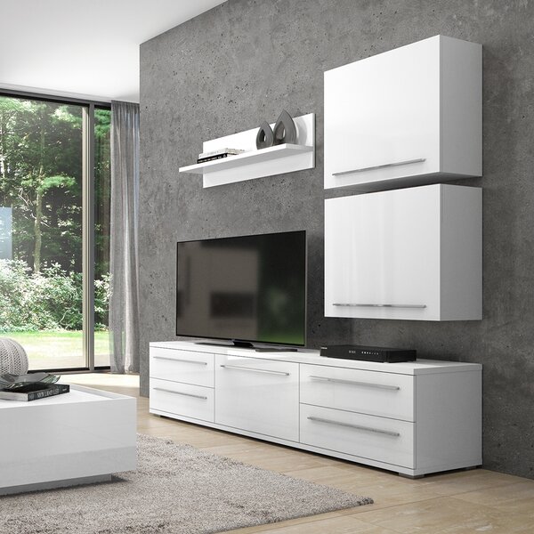 ZIDNI ORMAR RADDA PIANO VK60-1K - BIJELA