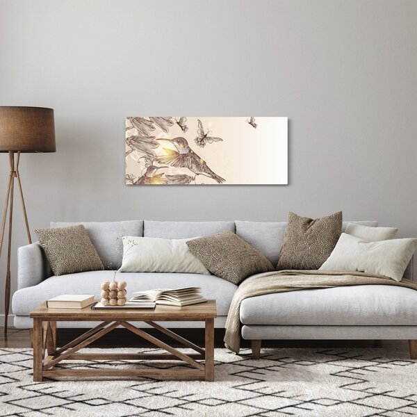 Slika - Kolibri (120x50 cm)