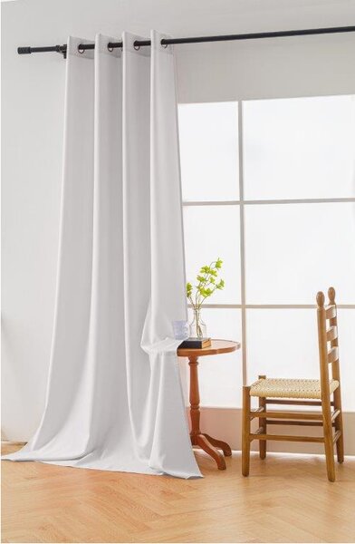 Zavjesa OXFORD LIGHT 140x250 cm, bijela Sistem za vješanje: Traka za nabiranje