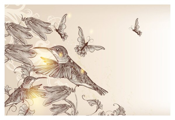 Slika - Kolibri (90x60 cm)