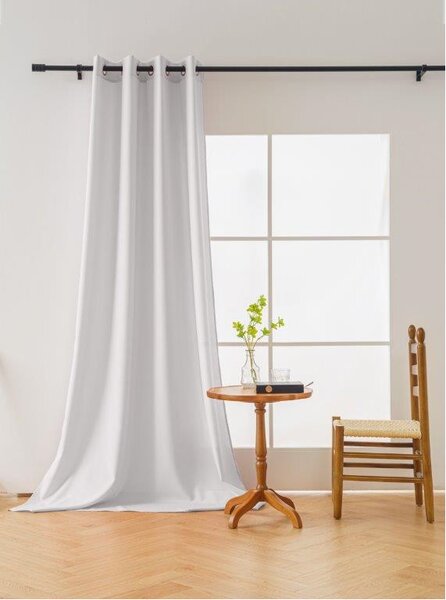 Zavjesa OXFORD LIGHT 140x250 cm, bijela Sistem za vješanje: Traka za nabiranje