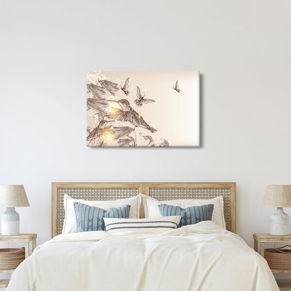 Slika - Kolibri (90x60 cm)
