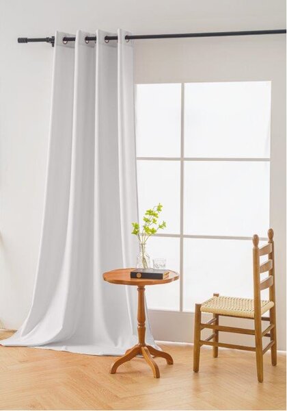Zavjesa OXFORD LIGHT 140x250 cm, bijela Sistem za vješanje: Traka za nabiranje