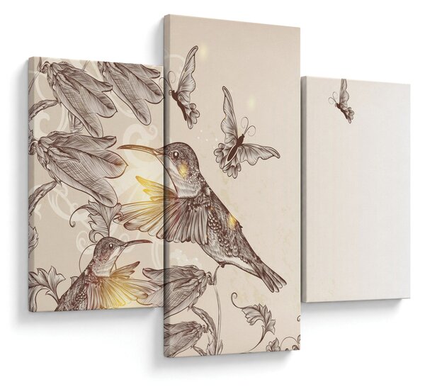 Slika - Kolibri (90x60 cm)