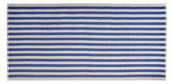 Plavi/krem ručnik od organskog pamuka od frotira 70x140 cm Arto – Blomus