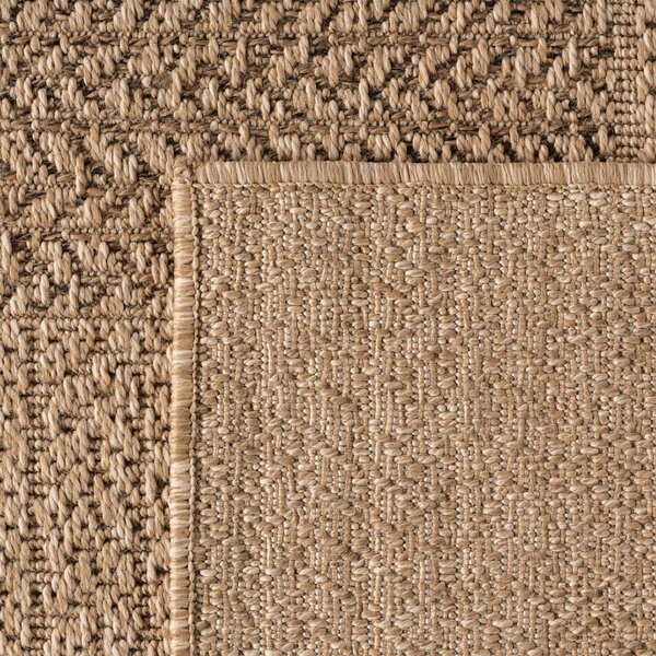 Smeđi okrugao unutarnji i vanjski tepih ø 80 cm Timber 1405 – Ayyildiz Carpets