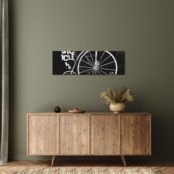 Slika - Velocipede (sa satom) (90x30 cm)