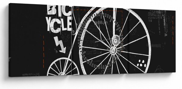 Slika - Velocipede (sa satom) (90x30 cm)