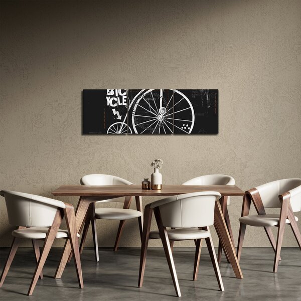 Slika - Velocipede (sa satom) (90x30 cm)