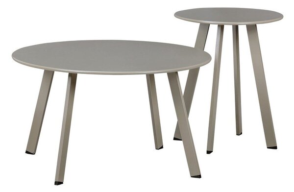 Metalni okrugao vrtni stolić ø 40 cm Fer – WOOOD