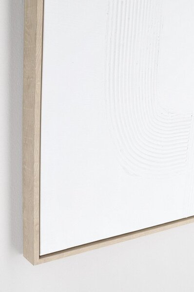 Ručno oslikana slika s okvirom/na platnu 83x83 cm Texture – Bizzotto