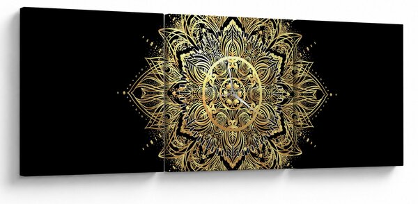 Slika - Mandala bogastva (sa satom) (90x30 cm)